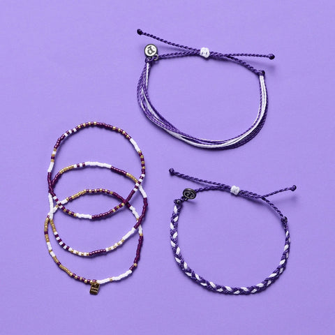 Purple & White Collection