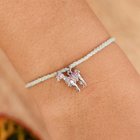 Llama Charm Bracelet