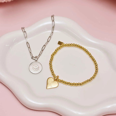 Engravable Coin Harper Charm