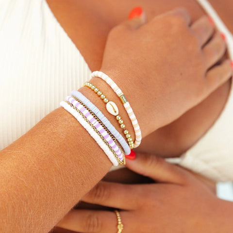 Surf's Up Seascape Stretch Bracelet