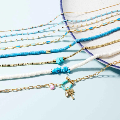 Turquoise Stone Choker