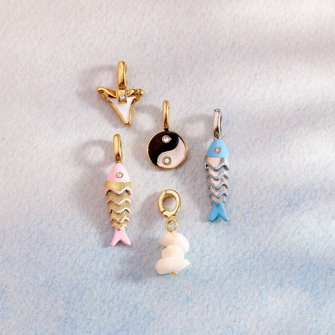 Harper Gemstone Chip Charm